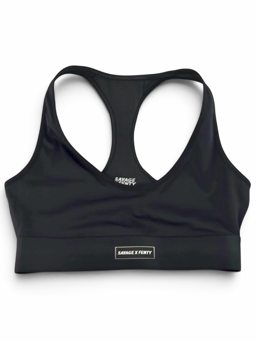 Savage X Fenty Black Racerback Sports Bra Size Small(4-6)